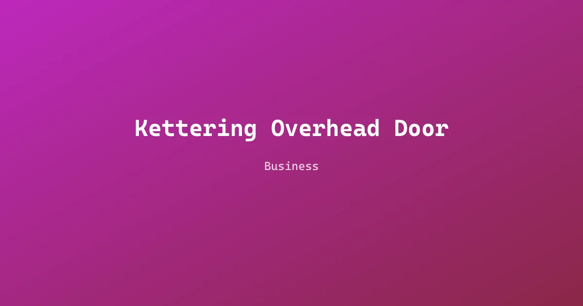 Kettering Overhead Door
