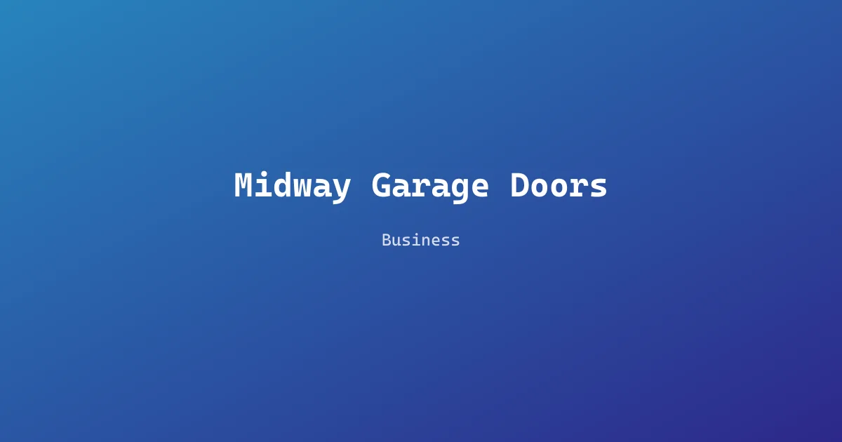 Midway Garage Doors