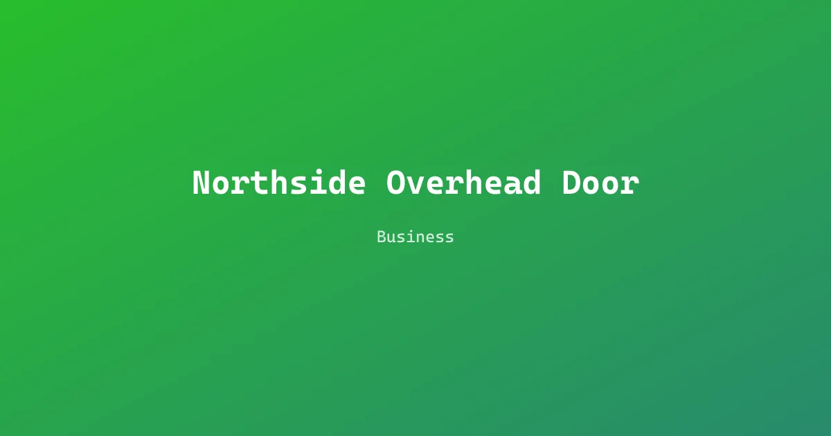 Northside Overhead Door